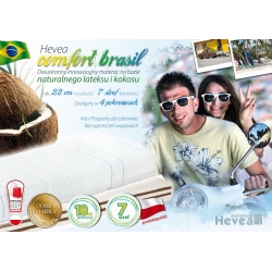 MATERAC LATEKSOWY HEVEA BRASIL