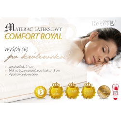 MATERAC LATEKSOWY HEVEA ROYAL